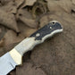 9" Handmade knife, High Polish Steel Blade, Hunting knife, J2 Steel Skinner knife, J2 Steel knife, Camping knife Stag Horn Handle