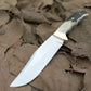 9" Handmade knife, High Polish Steel Blade, Hunting knife, J2 Steel Skinner knife, J2 Steel knife, Camping knife Stag Horn Handle