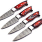 STEAK KNIFE SET 4Pcs Handmade Steak Knives Bbq Knives Birthday Gift Wedding Gift Independence Day Gift