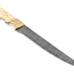Damascus steel Fillet Fishing knife,Handmade Damascus Fillet knife , kitchen knife,bbq knife, steak knife,chef knife,gift for him
