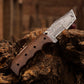 Damascus Steel Folding Knife, Handmade Damascus Pocket Knife, Everyday Carry Knife, Gift For Him, Gift For Her