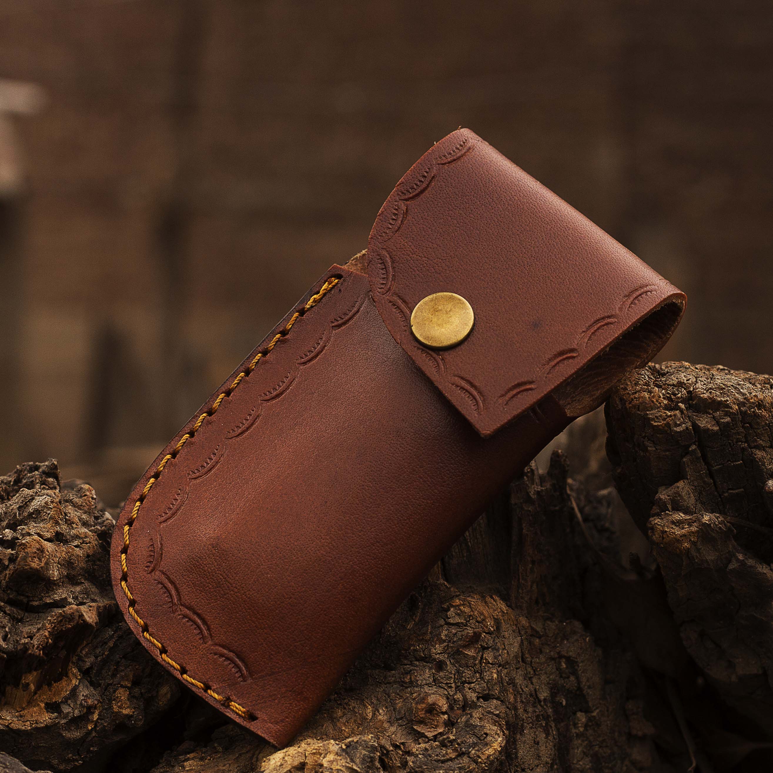 Damascus Steel Folding Knife, Handmade Damascus Pocket Knife, Everyday Carry Knife, Gift For Him, Gift For Her