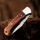 Damascus Pocket knife for Men, Groomsmen Damascus Folding Knife, Every Day Carry Knife , Damascus Knives, Gift For Him, Gift for Men USA