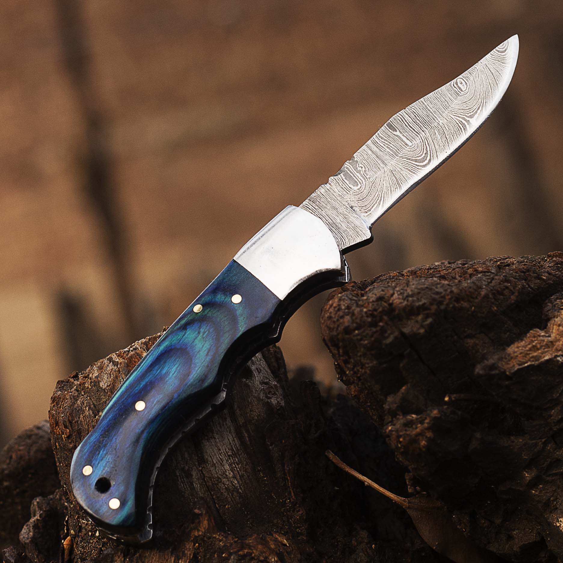 Damascus Pocket knife for Men, Groomsmen Damascus Folding Knife, Every Day Carry Knife , Damascus Knives, Gift For Him, Sexy Knife Gift