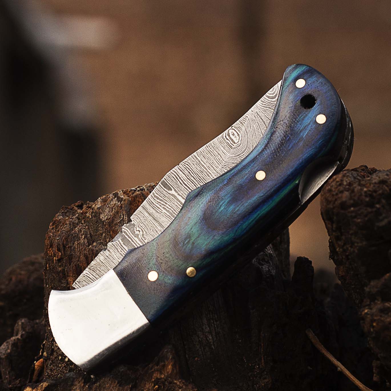 Damascus Pocket knife for Men, Groomsmen Damascus Folding Knife, Every Day Carry Knife , Damascus Knives, Gift For Him, Sexy Knife Gift