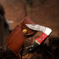 Damascus Pocket knife for Men, Groomsmen Damascus Folding Knife, Every Day Carry Knife , Damascus Knives, Gift For Him, Gift for Men USA