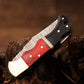 Damascus Pocket knife for Men, Groomsmen Damascus Folding Knife, Every Day Carry Knife , Damascus Knives, Gift For Him, Gift for Men USA