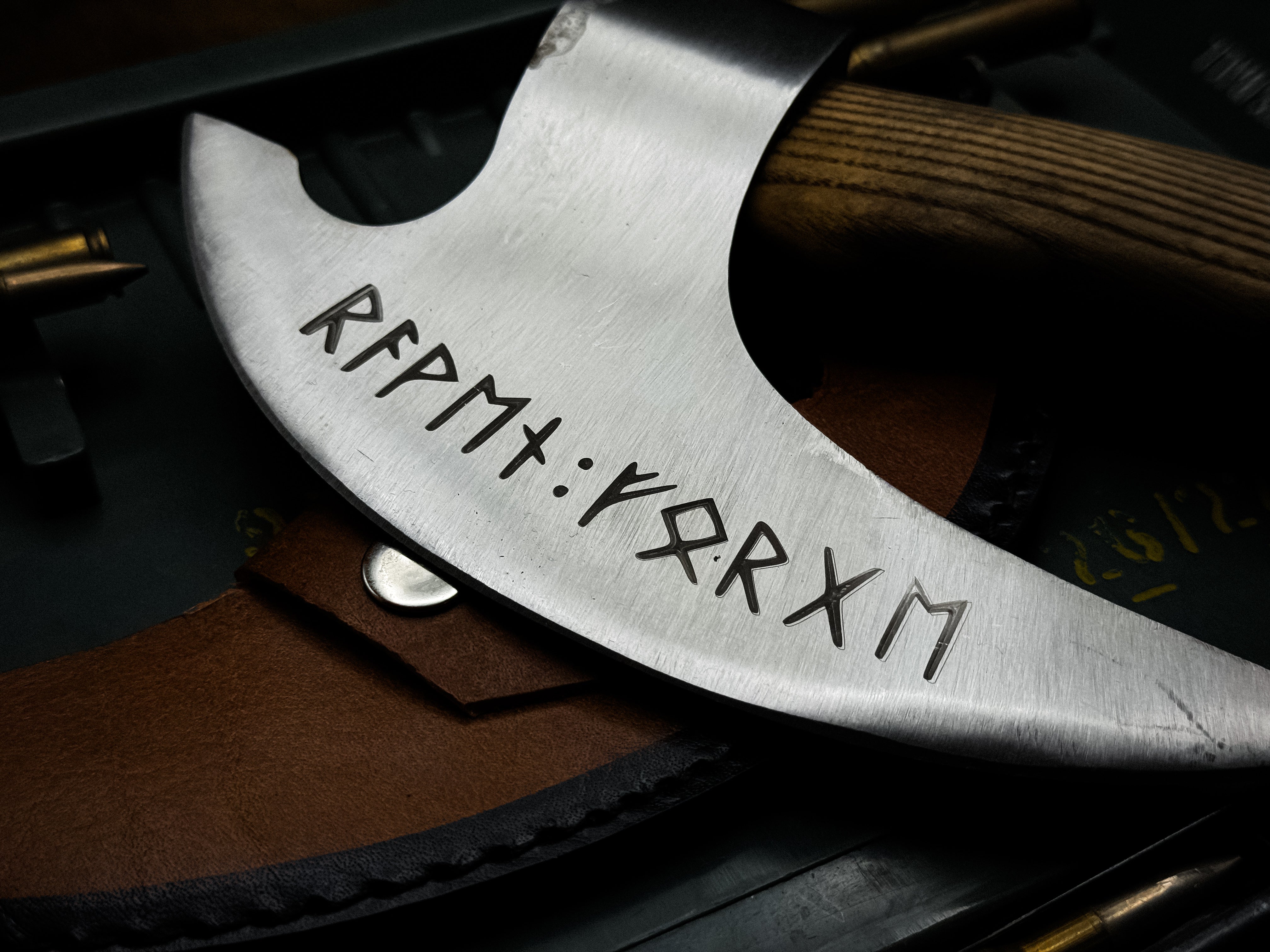 Pizza axe | Pizza slicer Hand forged Viking pizza cutter | Viking bearded camping axe | Groomsmen Gift | Valentine gift for her | Kitchen Axe