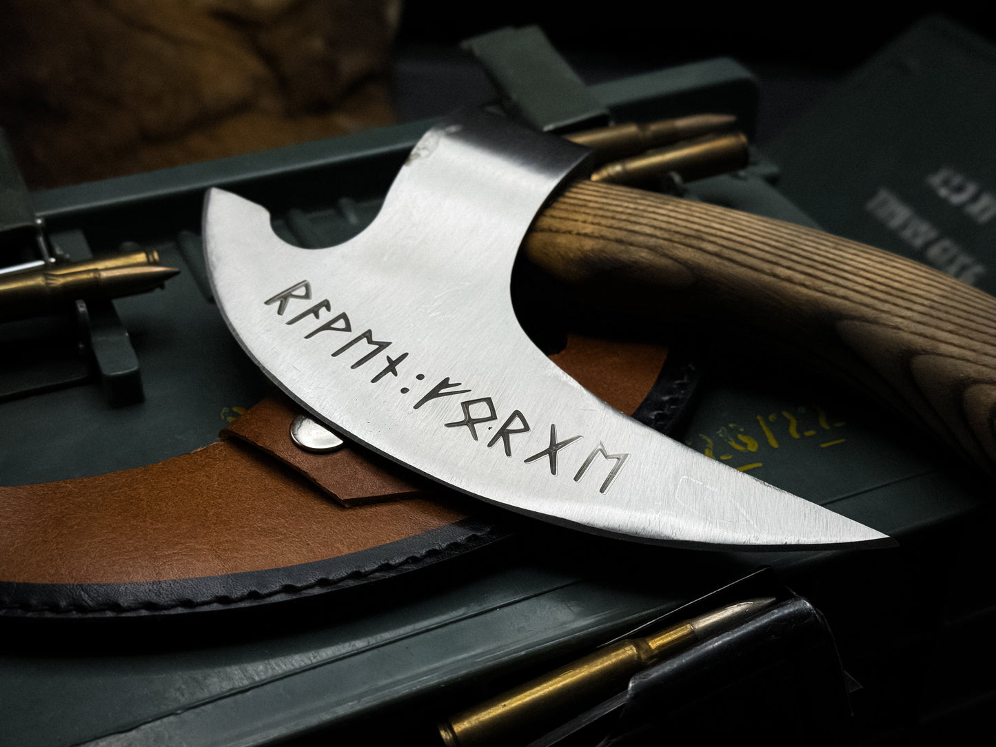 Pizza axe | Pizza slicer Hand forged Viking pizza cutter | Viking bearded camping axe | Groomsmen Gift | Valentine gift for her | Kitchen Axe
