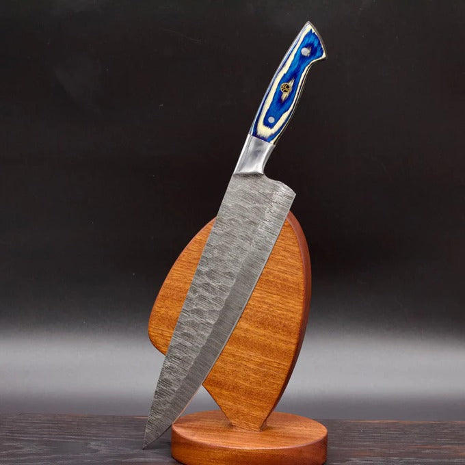 Kitchen Chef Knife , Damascus Steel Chef Knife , Forged Chef Knife ,Birthday Gifts , Thanksgiving Gifts Christmas Gifts