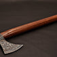 Handmade Damascus Steel Tomahawk / Axe with Rose Wood Handle