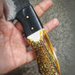 Custom Handmade 1095 Steel Forged Sharp Blade Camping / Hunting Survival Bowie Knife Come With Leather Sheath Cover, Father Day Gift, Gift for Husband, Birthday Gift, Gift for him/her / Best Xmas Gift