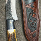 Custom Handmade 1095 Steel Forged Sharp Blade Camping / Hunting Survival Bowie Knife Come With Leather Sheath Cover, Father Day Gift, Gift for Husband, Birthday Gift, Gift for him/her / Best Xmas Gift