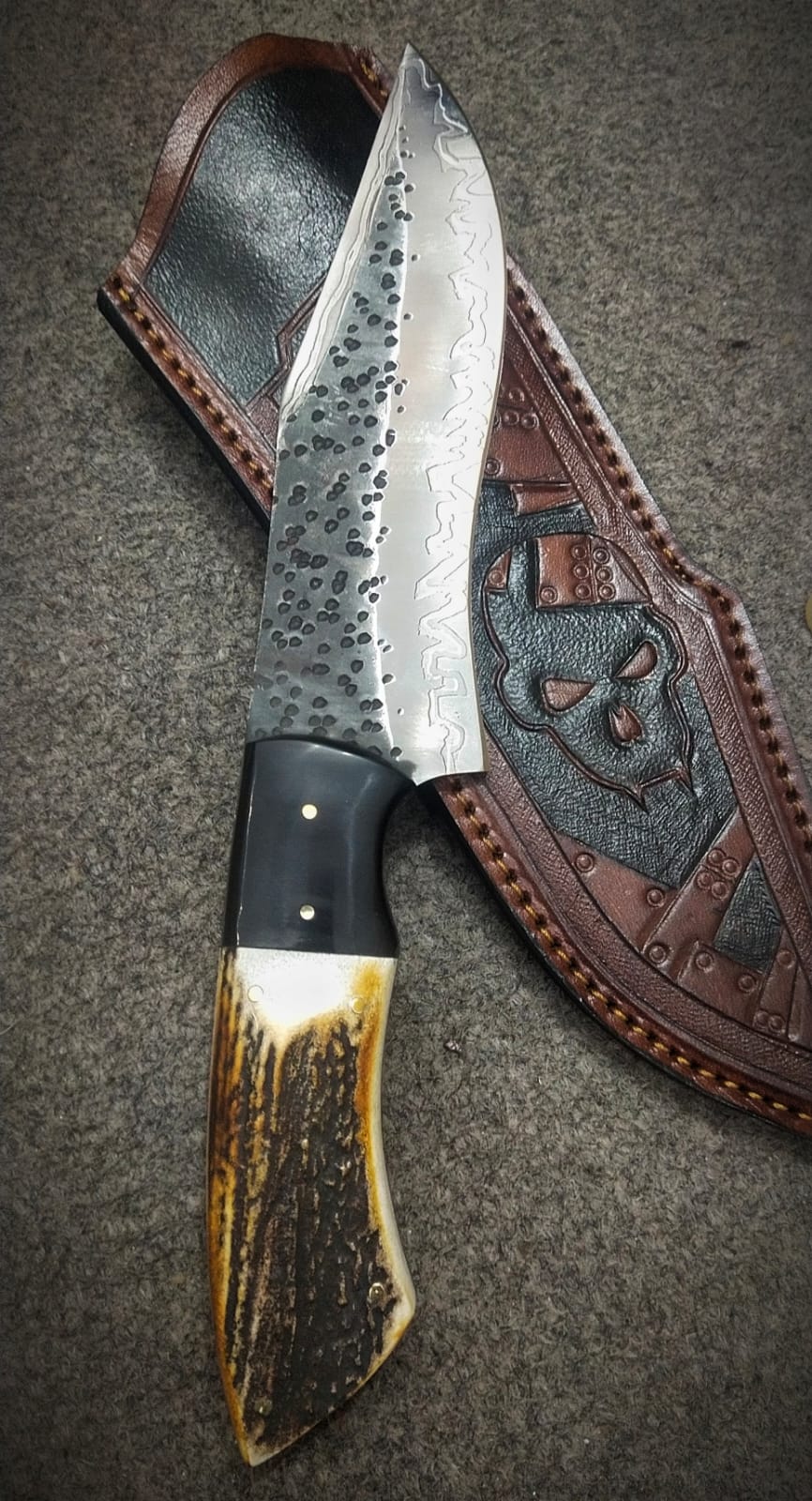 Custom Handmade 1095 Steel Forged Sharp Blade Camping / Hunting Survival Bowie Knife Come With Leather Sheath Cover, Father Day Gift, Gift for Husband, Birthday Gift, Gift for him/her / Best Xmas Gift