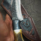 Custom Handmade 1095 Steel Forged Sharp Blade Camping / Hunting Survival Bowie Knife Come With Leather Sheath Cover, Father Day Gift, Gift for Husband, Birthday Gift, Gift for him/her / Best Xmas Gift