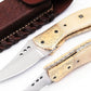 Handmade D2 Pocket Knife, Folding Knife, Boyfriend Gift, Personalized Gift, Gift For Him USA