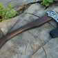 Custom Gift Viking Axe, Hatchet, Hand Forged Carbon Steel Viking Axe With Ash Wood Shaft, Viking Bearded Axe, Battle Axe, Best Gift