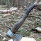 Custom Gift Viking Axe, Hatchet, Hand Forged Carbon Steel Viking Axe With Ash Wood Shaft, Viking Bearded Axe, Battle Axe, Best Gift item, Father Day Gift, Birthday Gift, Wedding Gift item