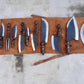 Handmade 1095 High Carbon Steel Forged Blades Complete Full Chef Knives Set of  12 Pieces Chef Set, Kitchen Knives Set & Leather Roll Bag, Mother's Day Gift, Father's Day Gift, Birthday Gift, Wedding Gift, Best Handmade Gift item, Gift for him/her