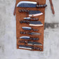 Handmade 1095 High Carbon Steel Forged Blades Complete Full Chef Knives Set of  12 Pieces Chef Set, Kitchen Knives Set & Leather Roll Bag, Mother's Day Gift, Father's Day Gift, Birthday Gift, Wedding Gift, Best Handmade Gift item, Gift for him/her