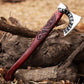 Custom Gift Viking Axe, Hatchet, Hand Forged Carbon Steel Viking Axe With Ash Wood Shaft, Viking Bearded Axe, Battle Axe, Best Gift