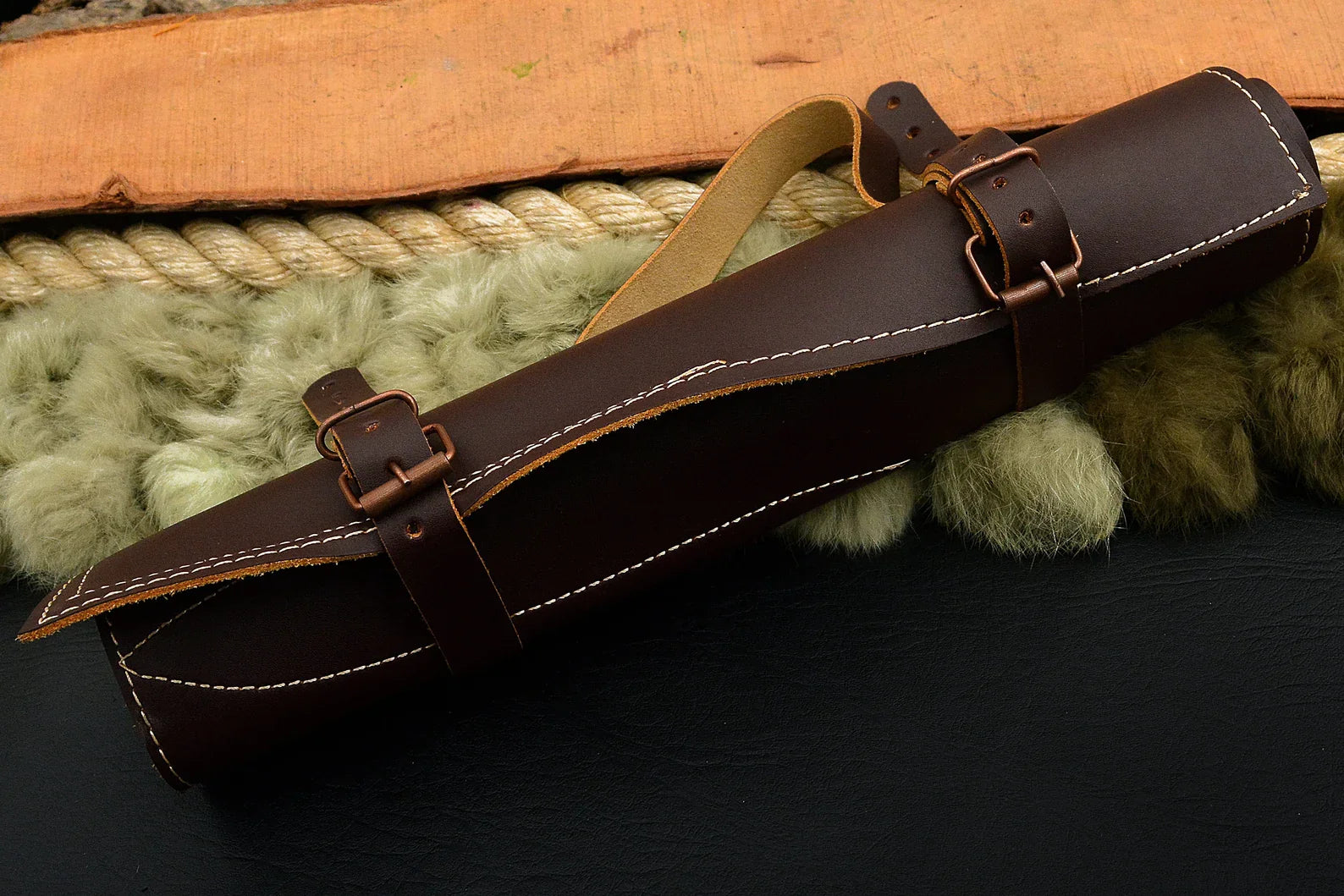 Custom Handmade Chef Knives Set / Kitchen Knives Set / 5Pcs Chef Set / Black Coated Blades Chef Knives Set / BBQ Knives Set / Best gift item / Mother Day Gift / Professional Chef For Gift