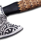 Custom Gift Viking Axe, Hatchet, Hand Forged Carbon Steel Viking Axe With Ash Wood Shaft, Viking Bearded Axe, Battle Axe, Best Gift