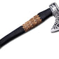 Custom Gift Viking Axe, Hatchet, Hand Forged Carbon Steel Viking Axe With Ash Wood Shaft, Viking Bearded Axe, Battle Axe, Best Gift