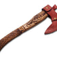 Beautiful custom handmade viking forged axe, Groomsmen gift , Birthday Gift, collectibles axe , Gift for him , Anniversary gift for husband