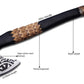 Custom Gift Viking Axe, Hatchet, Hand Forged Carbon Steel Viking Axe With Ash Wood Shaft, Viking Bearded Axe, Battle Axe, Best Gift