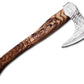 Beautiful custom handmade viking forged axe, Groomsmen gift , Birthday Gift, collectibles axe , Gift for him , Anniversary gift for husband