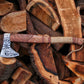 Custom Gift Viking Axe, Hatchet, Hand Forged Carbon Steel Viking Axe With Ash Wood Shaft, Viking Bearded Axe, Battle Axe, Best Gift