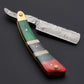 Handmade Damascus Razor, Gift for Him, Best Anniversary Gift for Him, Groomsman Gift, classic barber Razor, Clean Shaving Razor, Boyfriend