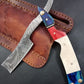 Handmade Damascus Razor, Gift for Him, Best Anniversary Gift for Him, Groomsman Gift, classic barber Razor, Clean Shaving Razor, Boyfriend