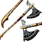 God of War Leviathan axe 39", Handmade Leviathan Axe Replica, Kratos Axe, Leviathan axe, Kratos Cosplay, Gift for him, Gift for men