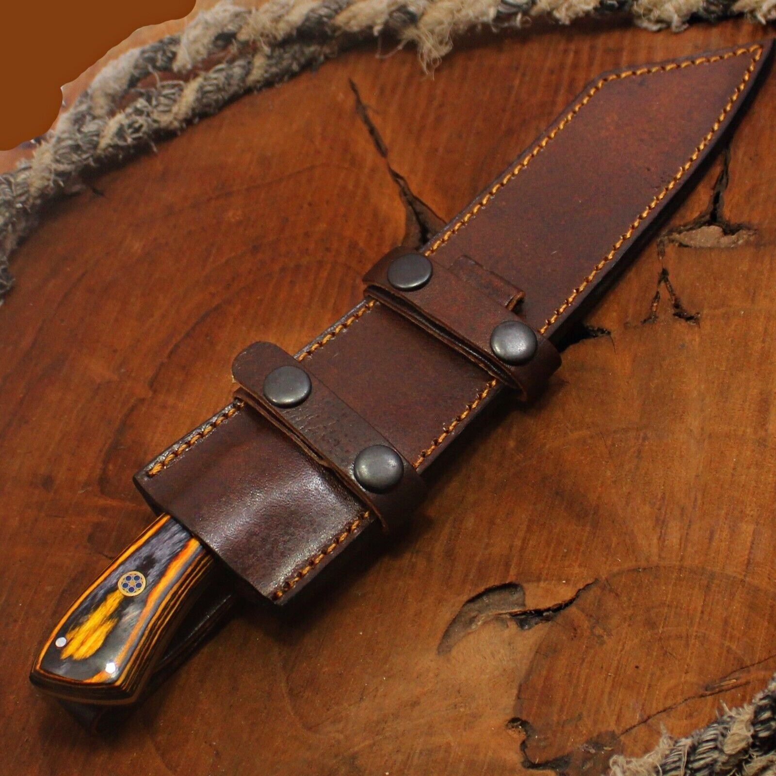 Handmade Brisket Knife Damascus Steel knife Cutting Sharp Edge Knife Wedding Birthday Holiday Thanksgiving Christmas Gift