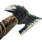 Custom Gift Viking Axe, Hatchet, Hand Forged Carbon Steel Viking Axe With Ash Wood, Viking Bearded Axe, Battle Axe, Best Gift