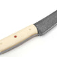 Custom Handmade Damascus Steel Tanto Knife 9.5", Damascus Hunting Knife, Fixed Blade Knife, Gift for Men