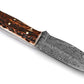 Damascus Steel Hunting Knife, Damascus Fixed Blade Knife, Damascus Stag Knife, Handmade Knives, Viking Knife, Christmas Gift, Father Day Gift, Wedding Gift, Easter Gift, Gift For Him